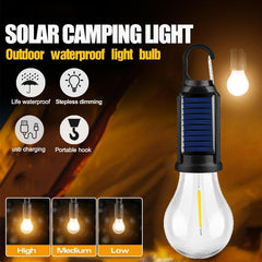 🔥Last Day 49% OFF🔥Solar Rechargeable Hooked Camping Light