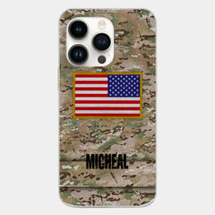 Personalized U.S Soldier Phone Case