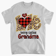 Personalized Love Called Granny Print Clothes