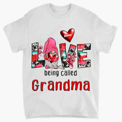 Personalized Gnome with Beloved Called Granny Print Clothes