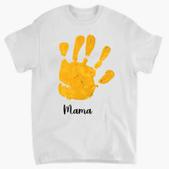 PERSONALISIERTES OMA-HAND-T-Shirt für Damen oder Kinder