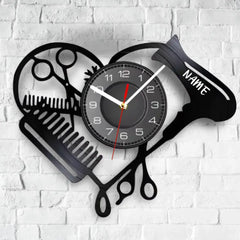 Customized Salon Clock for Personalized Decoration