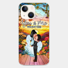 Doll Couple Hugging You & Me We Got This Personalized Phone Case