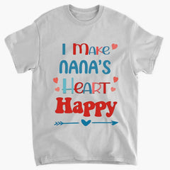 Customized Happiness for Your Loved Ones - Family Makes My Heart Happy Youth Clothes