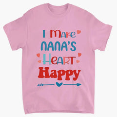 Customized Happiness for Your Loved Ones - Family Makes My Heart Happy Youth Clothes