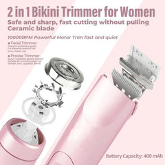 Last Day Promotion!🎁 - Comfort 2 in 1 Electric Lady Shaver