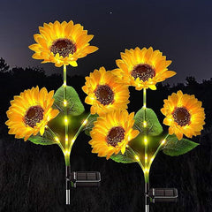 🌻Factory Direct Sales 49% Off🌻- 🌞Solar LED Sunflower Garden Lights-29.6inch/74cm