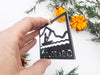 Colorado State Kayak Ornament made from Recycled Steel Eco Friendly Christmas Ornament Holiday Gift National Park Wander Explore