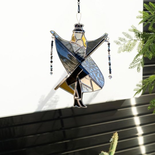 🔥LAST DAY 59% OFF -💃🤘 Handmade Stained Glass Spinner