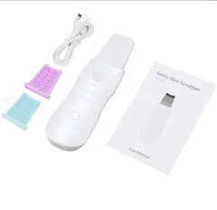 Ultrasonic Skin Scrubber Ultrasonic Facial Cleansing Face Skin Peeling