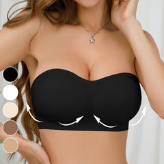 ⏳Time-limited Special⏰Women's Non-Slip Strapless Wireless Bra with Crossover Side Closure