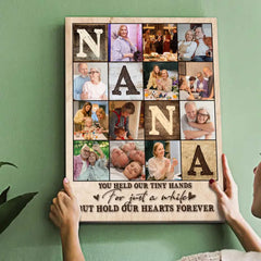 Nana-Fotogeschenke, Geschenke für Oma, personalisiertes Nana-Bilder-Collage-Poster