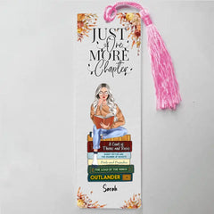 Acrylic Bookmark Gift - I want my coffee icy and My Books Spicy