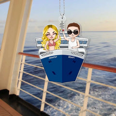 Customized Cruising, Personalized Car Ornament For Adventure Seekers, Gifts For Cruising Lovers