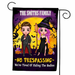 Halloween-No-Trespassing-Flagge