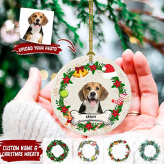 Individuelles Foto-Hundekatzen-Ornament