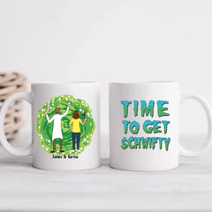 Zeit, Schwifty zu bekommen – personalisierte Geschenke, individuelle Tasse für Paare