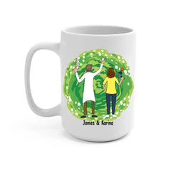 Zeit, Schwifty zu bekommen – personalisierte Geschenke, individuelle Tasse für Paare