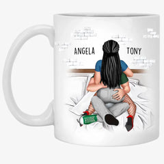 Du gibst mir eine Boner-personalisierte Kaffeetasse – Geschenk für Ihn/Geschenk für Sie – Paar-Kaffeetasse