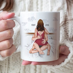 You Give Me A Boner-Personalized Coffee Mug- Gift For Him/ Gift For Her- Couple Coffee Mug