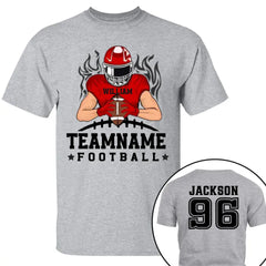 American-Football-Team-Shirt – Football-Spieltage, individuelles Shirt-Geschenk für Fußballspieler, Fußballliebhaber