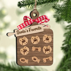 Cookie Board Ornament, Custom Cookie Ornament, Unique Christmas Ornament